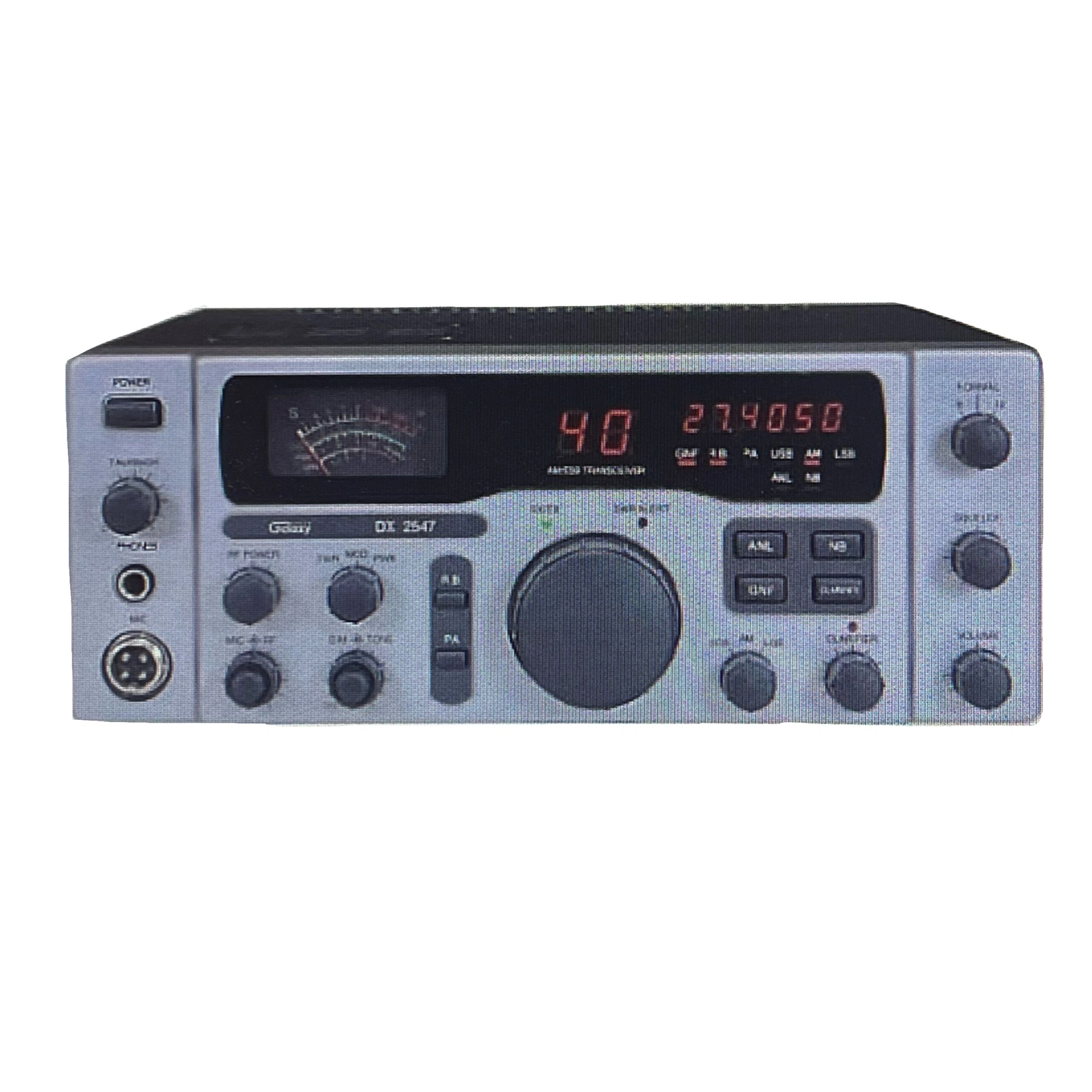 CB repair and radio equipment display